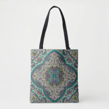 Floral paisley elegant jewel patroon blauwgroen pa