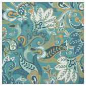 Floral Paisley Fabric Stof (Swatch)