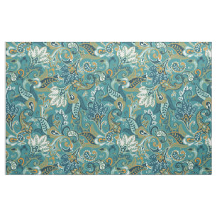 Floral Paisley Fabric Stof