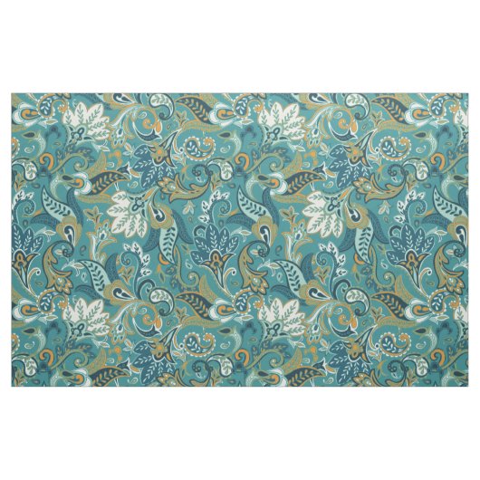 Floral Paisley Fabric Stof (Fat Quarter)