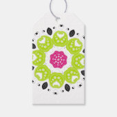 Floral Paisley gepersonaliseerd Cadeaulabel (Voorkant)