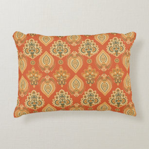 Floral paisley naadloos. afbeelding in A Accent Kussen