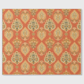 Floral paisley naadloos. afbeelding in A Cadeaupapier (Vlak)