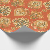 Floral paisley naadloos. afbeelding in A Cadeaupapier (Hoek)