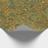 Floral Paisley Pattern Cadeaupapier (Hoek)