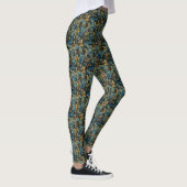 Floral Paisley Print Pattern Leggings (Rechts)