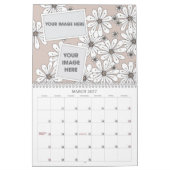 Floral Paisley Scrapbook Agenda Kalender (Mar 2027)