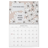 Floral Paisley Scrapbook Agenda Kalender (Mar 2026)