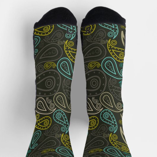 Floral Paisley Sokken (Top)