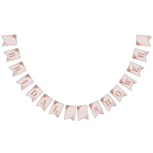 Floral Pampas Grass Terracotta Vrijgezellenfeest Vlaggetjes