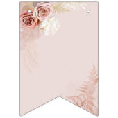 Floral Pampas Grass Terracotta Vrijgezellenfeest Vlaggetjes (Eerste vlag)