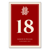 Floral Paper Cut Double Happiness Chinese Wedding Kaart (Voorkant)