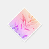 Floral Paper Napkin Servet (Hoek)