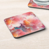 Floral Paper Plate Bier Onderzetter (Linkerzijde)