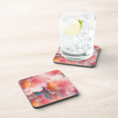 Floral Paper Plate Bier Onderzetter (Rechterzijde)