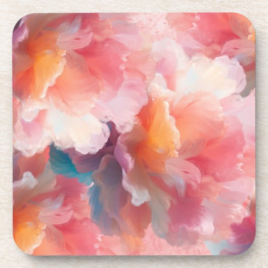 Floral Paper Plate Bier Onderzetter (Voorkant)