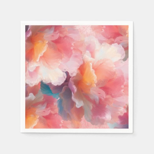 Floral Paper Plate Servet (Voorkant)