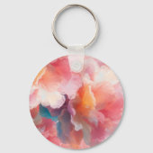 Floral Paper Plate Sleutelhanger (Voorkant)