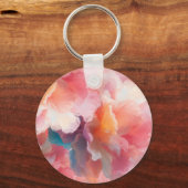 Floral Paper Plate Sleutelhanger (Voorkant)