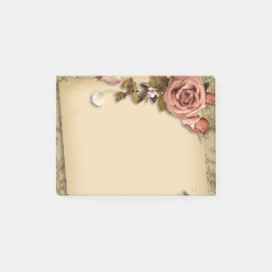 Floral papier post-it® notes
