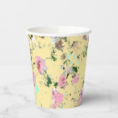 Floral Papieren Bekers (Links)