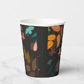 Floral Papieren Bekers (Rechts)