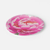 Floral Papieren Bordje (Gekanteld)