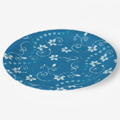 Floral Papieren Bordje (Gekanteld)