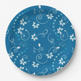 Floral Papieren Bordje