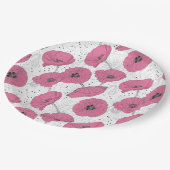 Floral Papieren Bordje (Gekanteld)