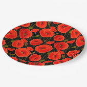 Floral Papieren Bordje (Gekanteld)