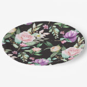 Floral Papieren Bordje (Gekanteld)