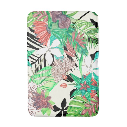Floral Paradise II Badmat (Voorkant Verticaal)