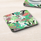 Floral Paradise II Bier Onderzetter (Linkerzijde)