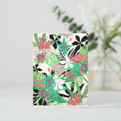 Floral Paradise II Briefkaart (Staand voorkant)