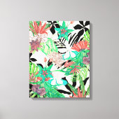 Floral Paradise II Canvas Afdruk (Voorkant)
