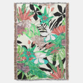 Floral Paradise II Deken (Voorkant Verticaal)