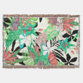 Floral Paradise II Deken (Voorkant)