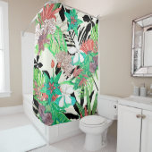 Floral Paradise II Douchegordijn (In situ)