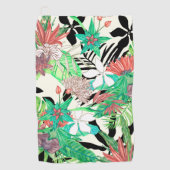 Floral Paradise II Golfhanddoek (Voorkant)