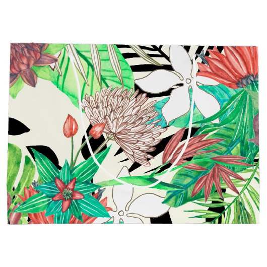 Floral Paradise II Groot Cadeauzakje (Achterkant)