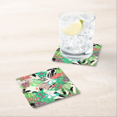 Floral Paradise II Kartonnen Onderzetters (Insitu)