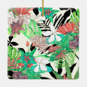 Floral Paradise II Keramisch Ornament (Achterkant)