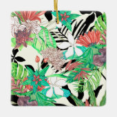 Floral Paradise II Keramisch Ornament (Voorkant)