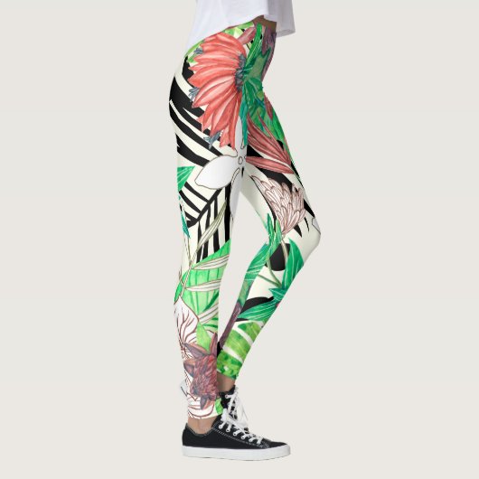 Floral Paradise II Leggings (Rechts)