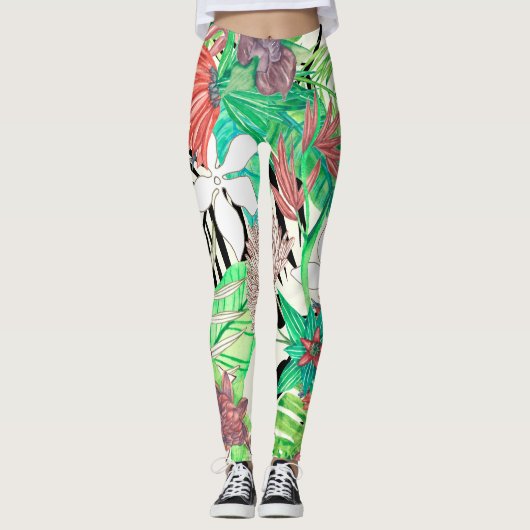 Floral Paradise II Leggings (Voorkant)