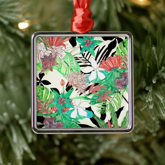 Floral Paradise II Metalen Ornament (Boom)