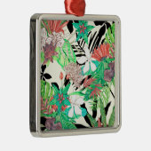 Floral Paradise II Metalen Ornament (Rechts)