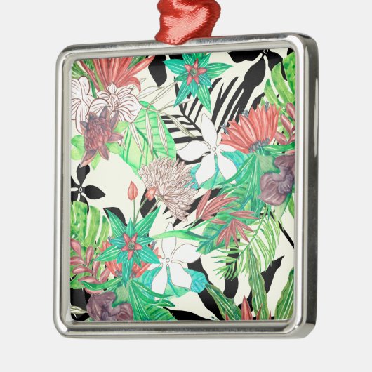 Floral Paradise II Metalen Ornament (Links)