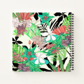 Floral Paradise II Notitieboek (Achterkant)